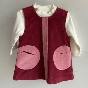 Kiwi Industries Corduroy Jumper w/ Onesie